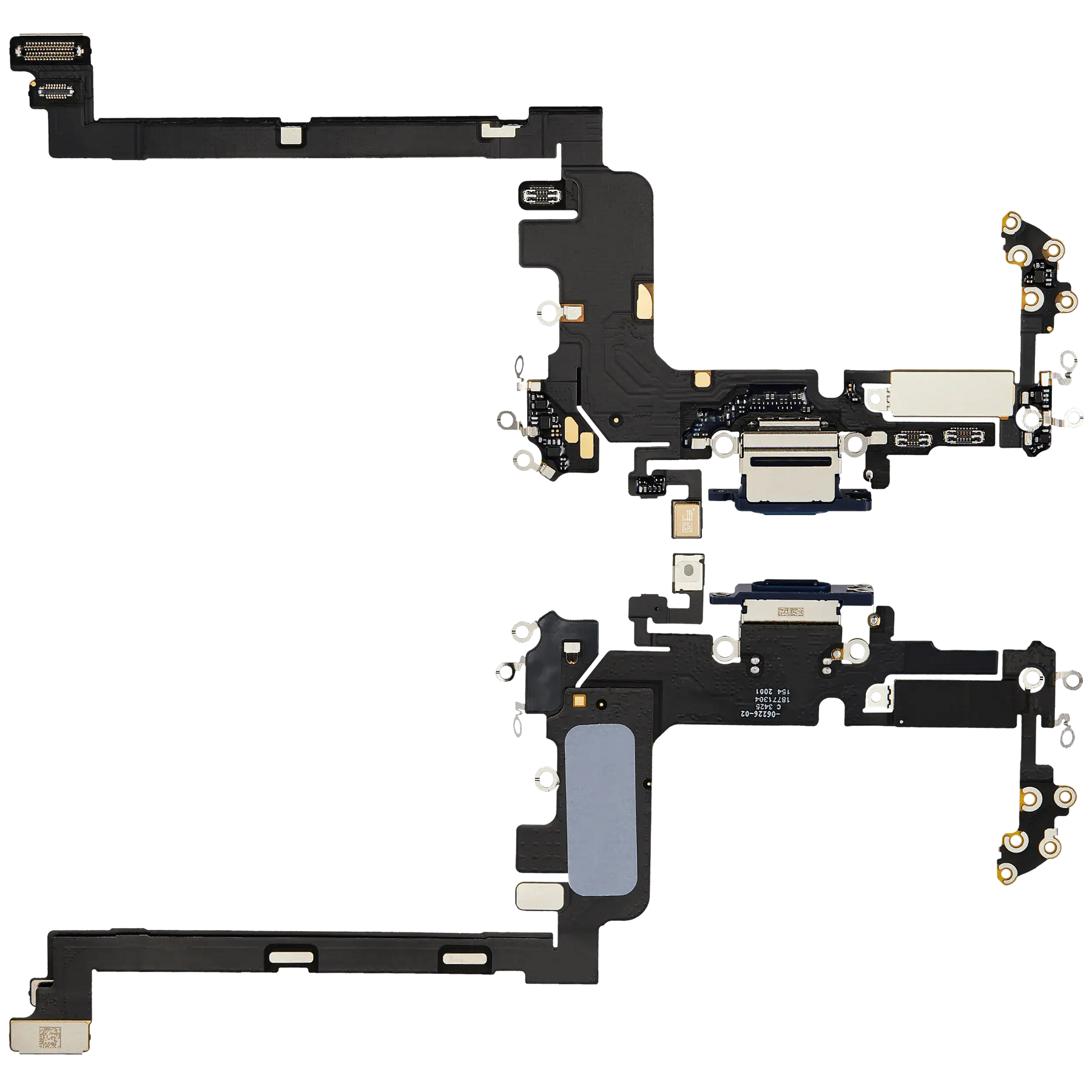 Charging Port Flex Cable for iPhone 17 Pro (Premium) (International Version) (Deep Blue)