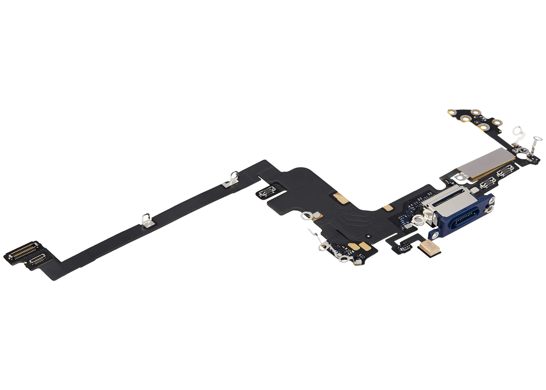 Charging Port Flex Cable for iPhone 17 Pro (Premium) (International Version) (Deep Blue)