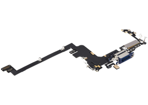 Charging Port Flex Cable for iPhone 17 Pro (Premium) (International Version) (Deep Blue)