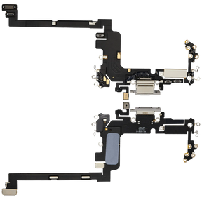 Charging Port Flex Cable for iPhone 17 Pro (Premium) (International Version) (Silver)