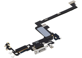 Charging Port Flex Cable for iPhone 17 Pro (Premium) (International Version) (Silver)
