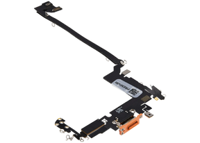 Charging Port Flex Cable for iPhone 17 Pro Max (Premium) (International Version) (Cosmic Orange)