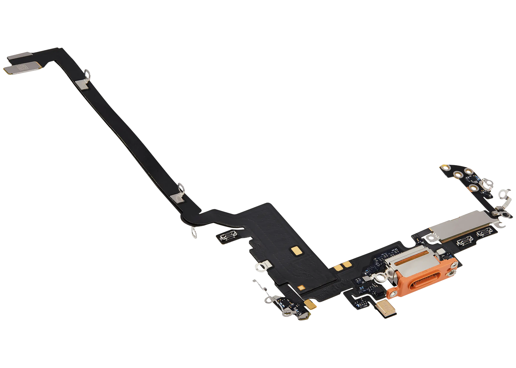 Charging Port Flex Cable for iPhone 17 Pro Max (Premium) (International Version) (Cosmic Orange)