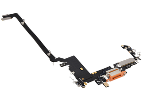 Charging Port Flex Cable for iPhone 17 Pro Max (Premium) (International Version) (Cosmic Orange)