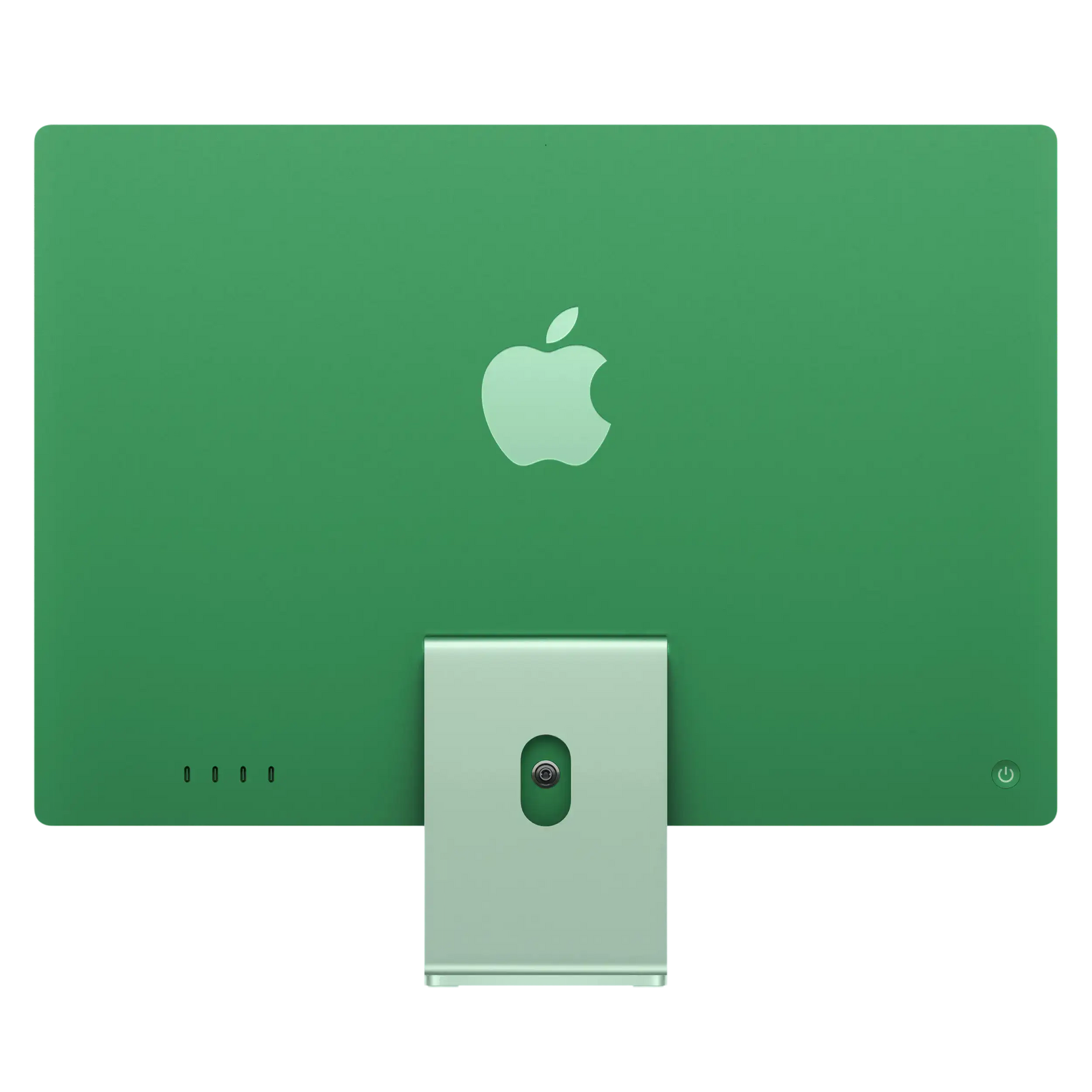 Complete LCD Display Assembly For iMac 24" A2874 / A2873 (2023) / A2438 (2021) (LG204A-215 LM235UH1 SDD1) (Used OEM Pull: Grade A) （Small Camera hole）(Green)