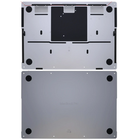 Bottom Case For MacBook Pro 14" A3434 (2025) (Genuine OEM) (Silver)
