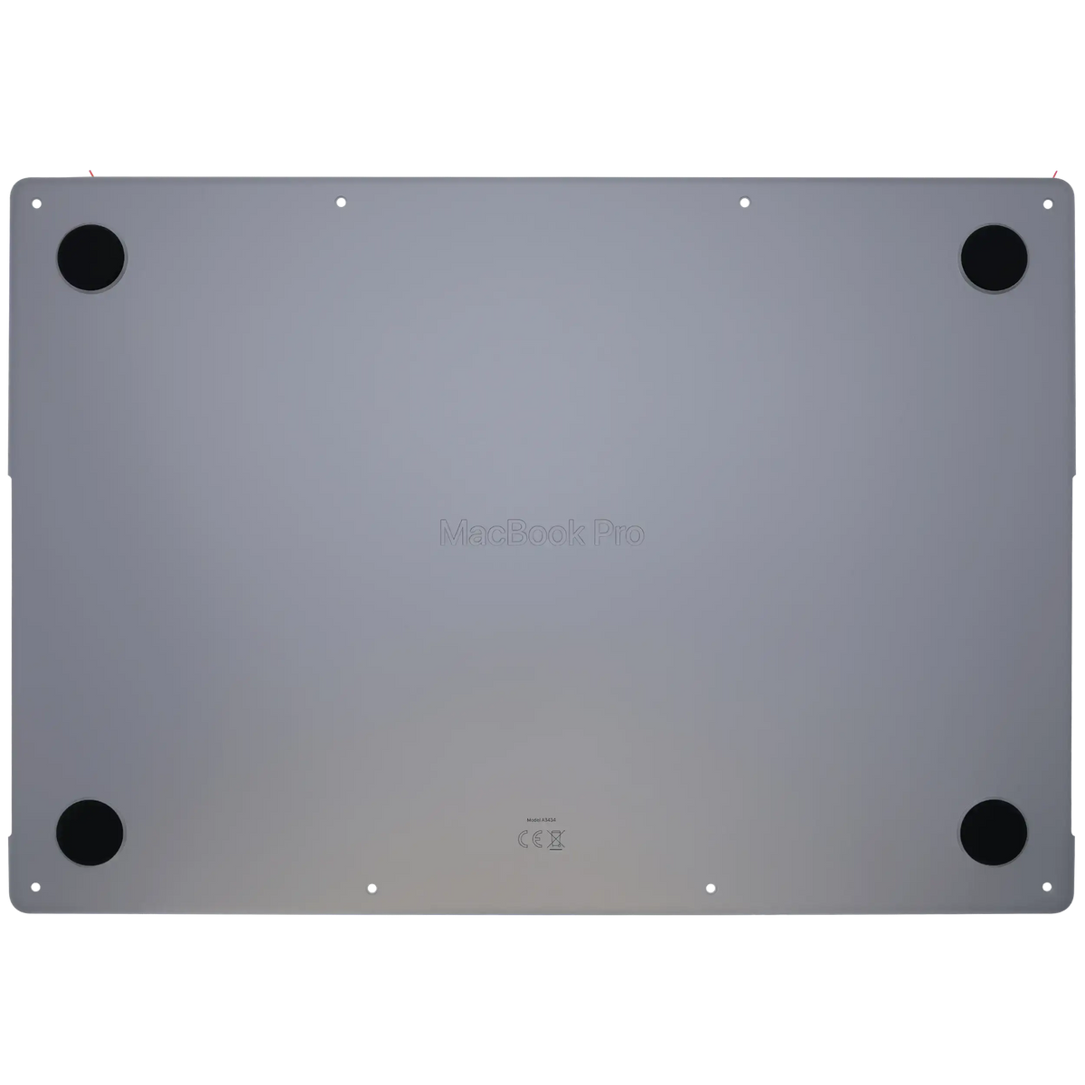 Bottom Case For MacBook Pro 14" A3434 (2025) (Genuine OEM) (Silver)
