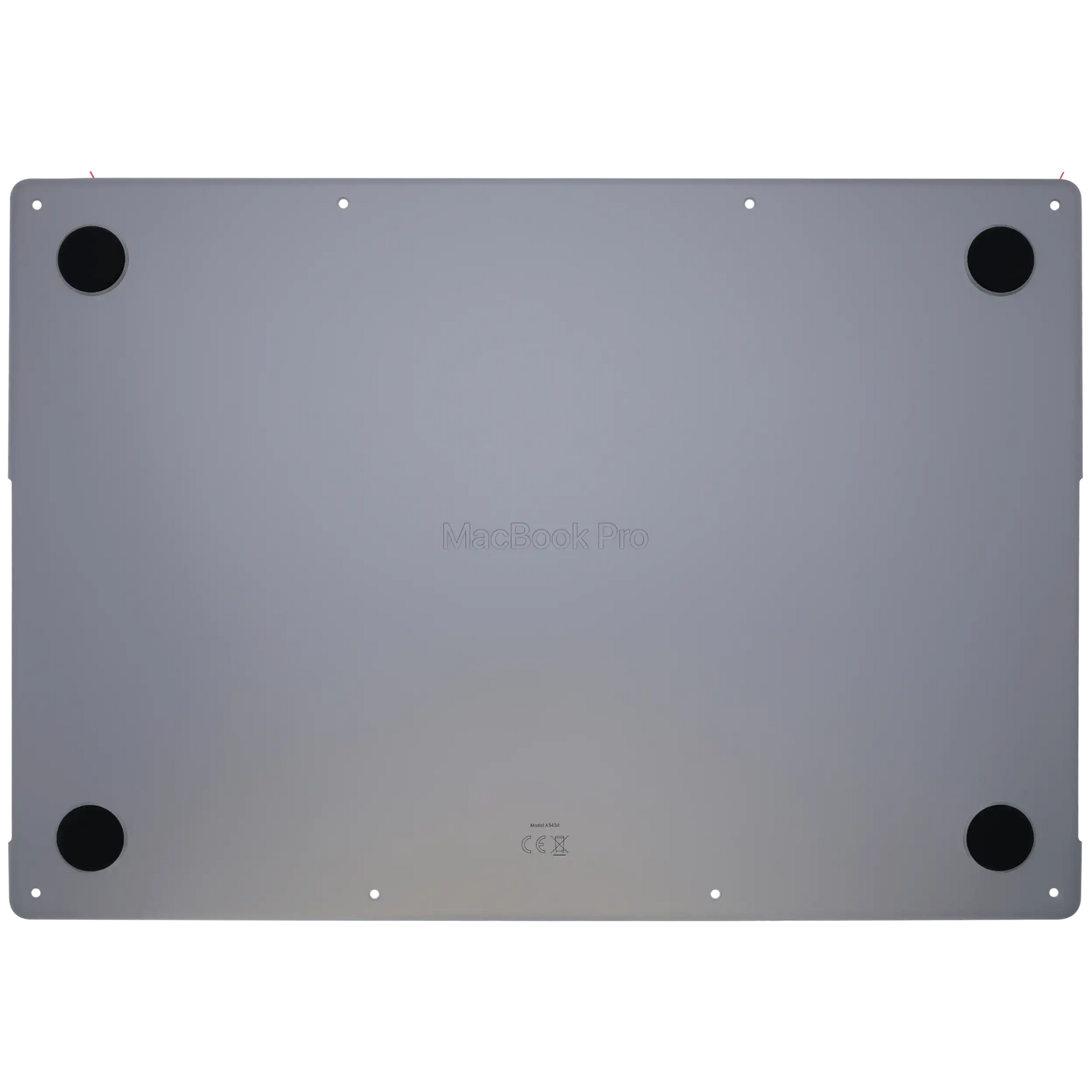 Bottom Case For MacBook Pro 14" A3434 (2025) (Genuine OEM) (Silver)