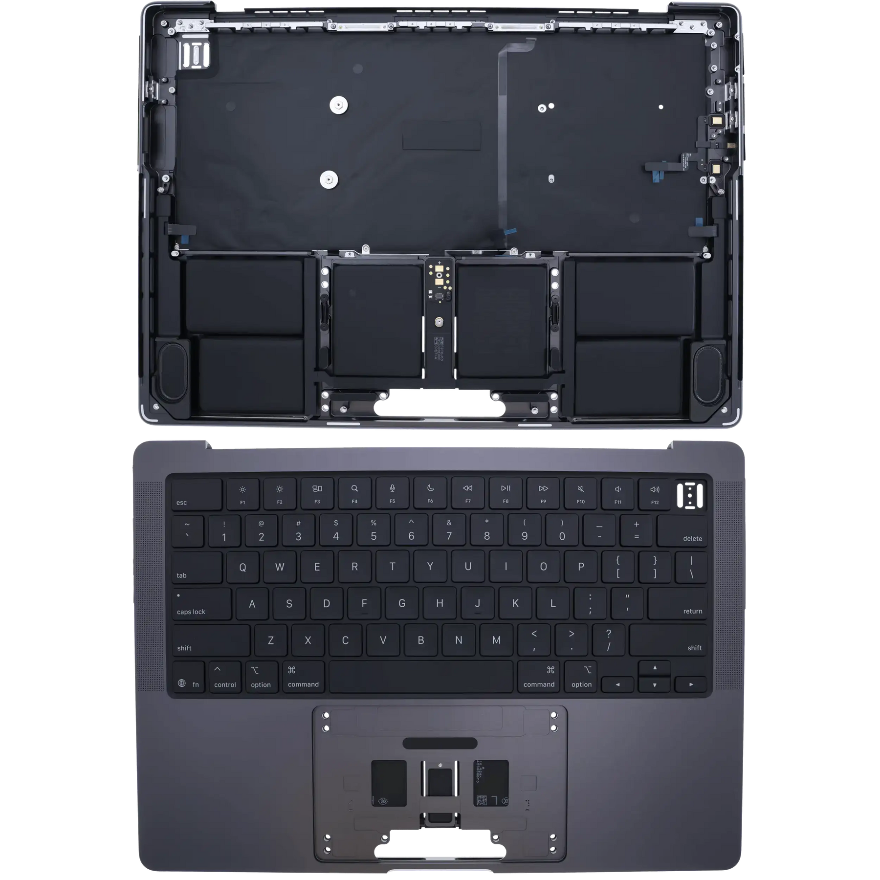 Top Case With Battery (ANSI) For MacBook Pro 14" A3434 (2025) (Genuine OEM) (Space Black)