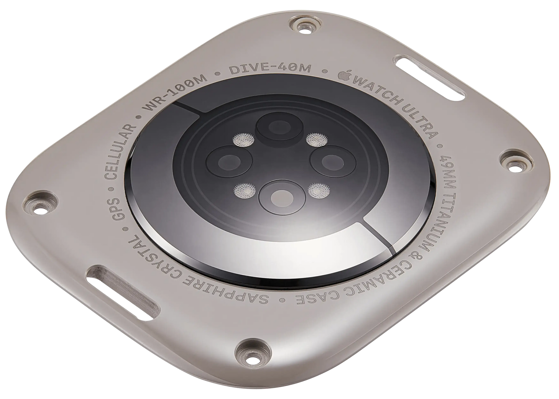 Back Cover Assembly For Watch Series Ultra (3rd Gen) (49MM) (LET Version) (Natural)
