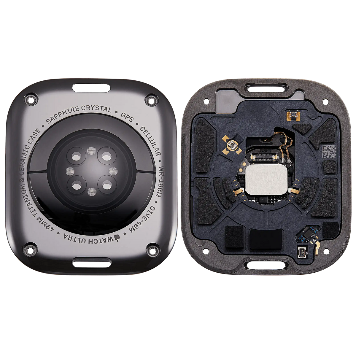 Back Cover Assembly For Watch Series Ultra (3rd Gen) (49MM) (LET Version) (Space Black)