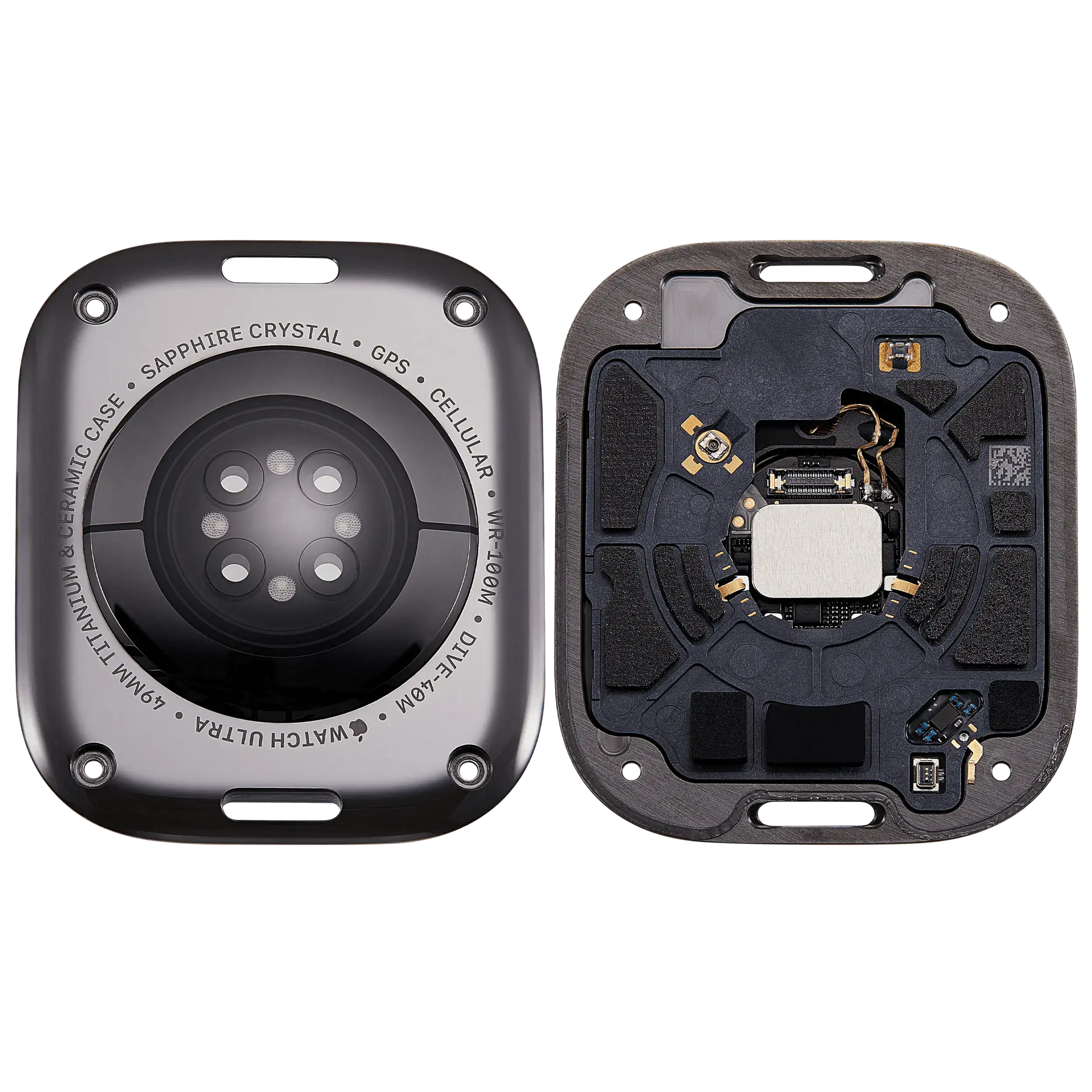 Back Cover Assembly For Watch Series Ultra (3rd Gen) (49MM) (LET Version) (Space Black)
