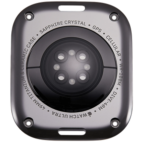 Back Cover Assembly For Watch Series Ultra (3rd Gen) (49MM) (LET Version) (Space Black)