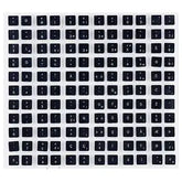 Keycap Kit (ISO Layout) For MacBook Air 13" A3240 (2025) / Air 15" A3241 (2025) (Genuine OEM) (Silver / Starlight)