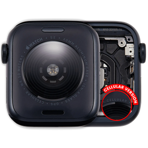 Housing Assembly For Watch Series SE 3rd (40MM) (Used OEM Pull: Grade A) (Cellular Version) (Aluminum / Midnight)