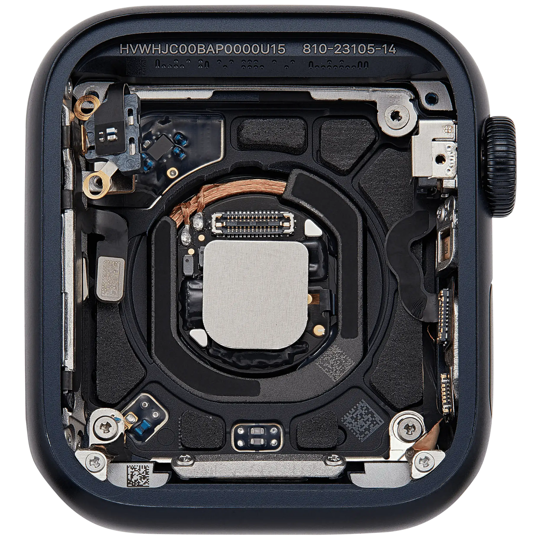 Housing Assembly For Watch Series SE 3rd (40MM) (Used OEM Pull: Grade A) (Cellular Version) (Aluminum / Midnight)