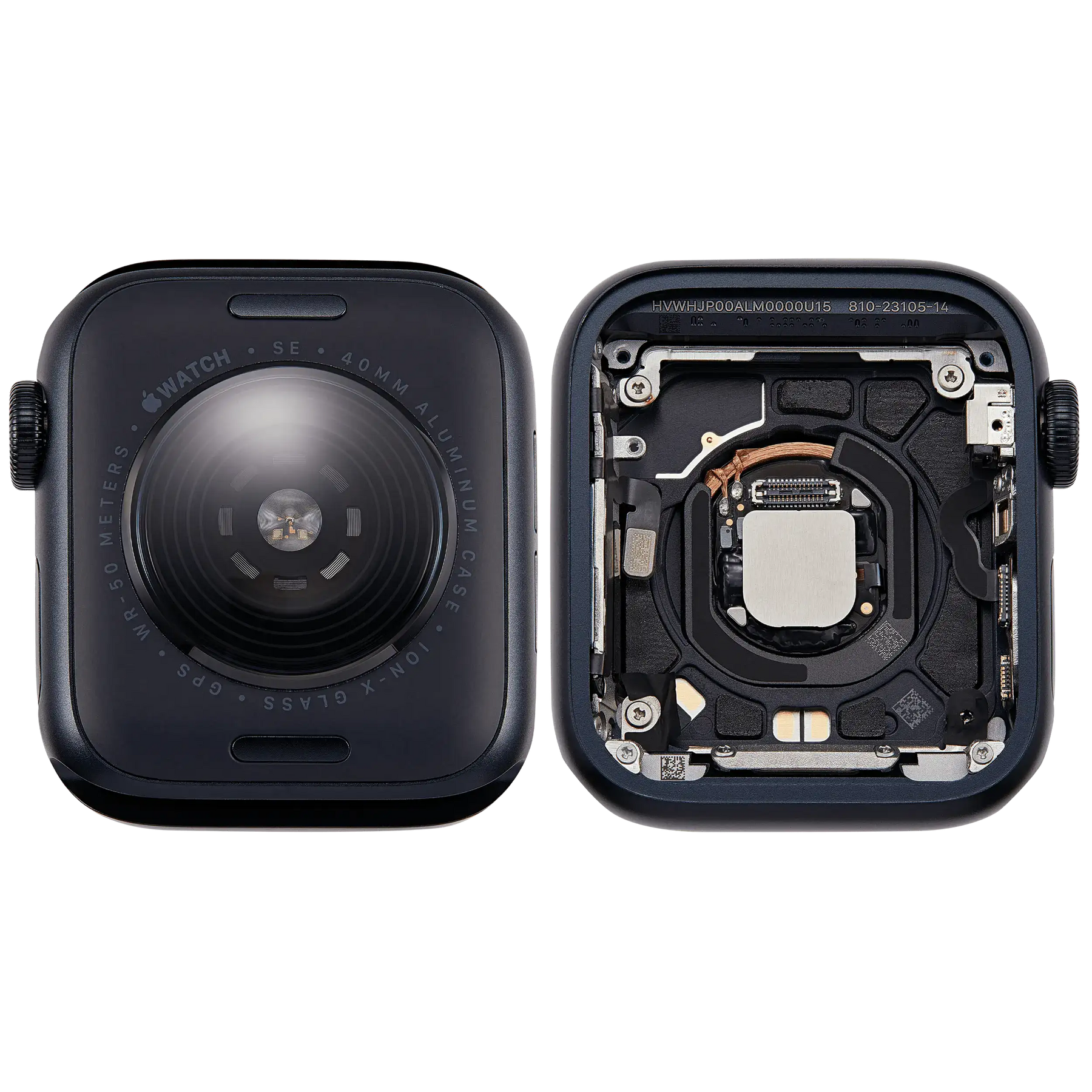 Housing Assembly For Watch Series SE 3rd (40MM) (Used OEM Pull: Grade A) (GPS Version) (Aluminum / Midnight)