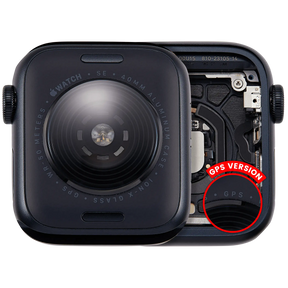 Housing Assembly For Watch Series SE 3rd (40MM) (Used OEM Pull: Grade A) (GPS Version) (Aluminum / Midnight)
