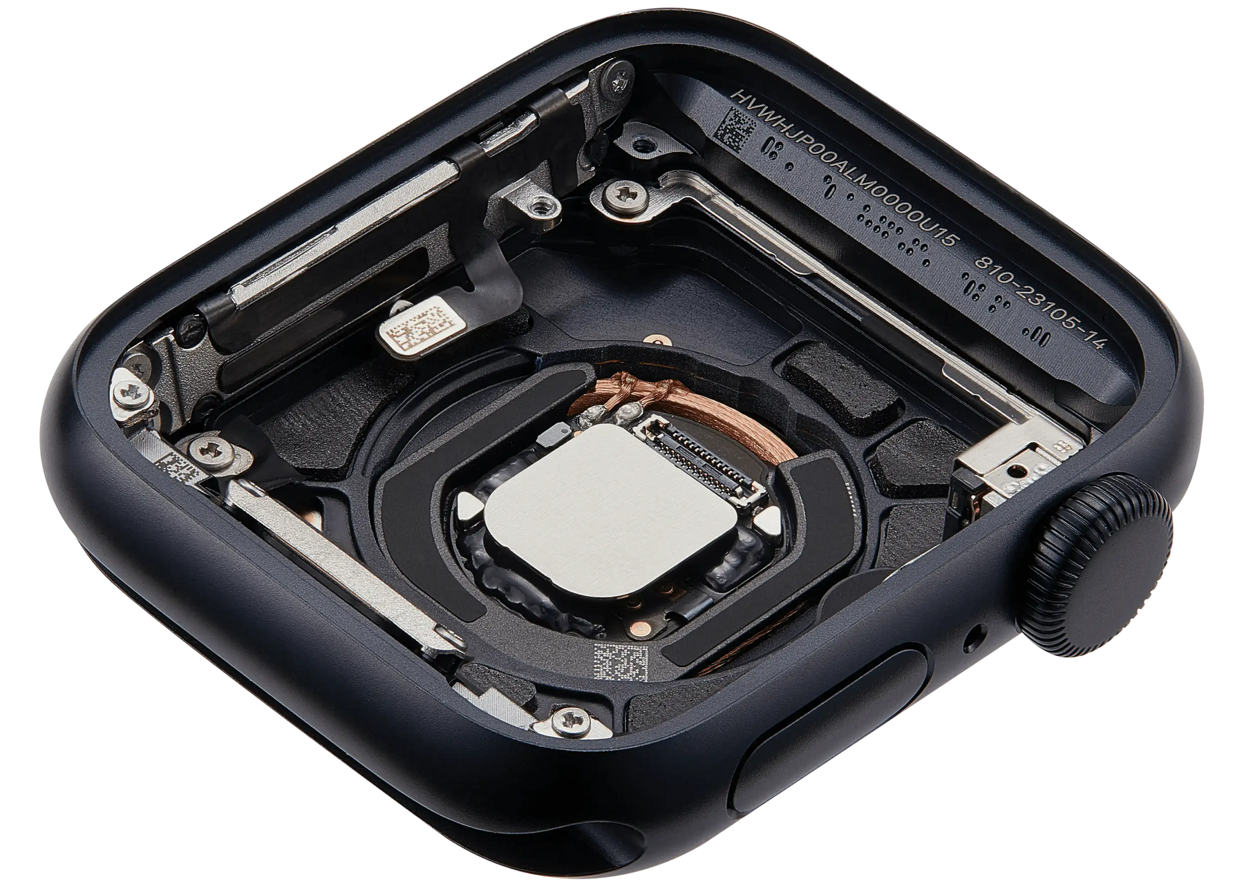 Housing Assembly For Watch Series SE 3rd (40MM) (Used OEM Pull: Grade A) (GPS Version) (Aluminum / Midnight)