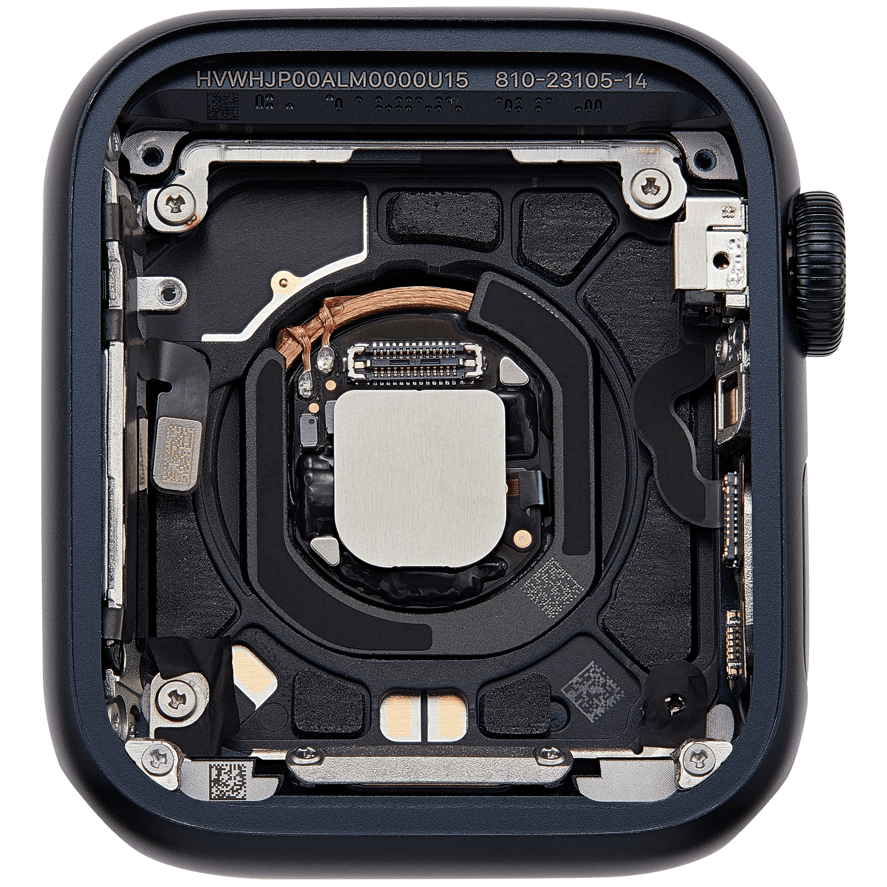 Housing Assembly For Watch Series SE 3rd (40MM) (Used OEM Pull: Grade A) (GPS Version) (Aluminum / Midnight)