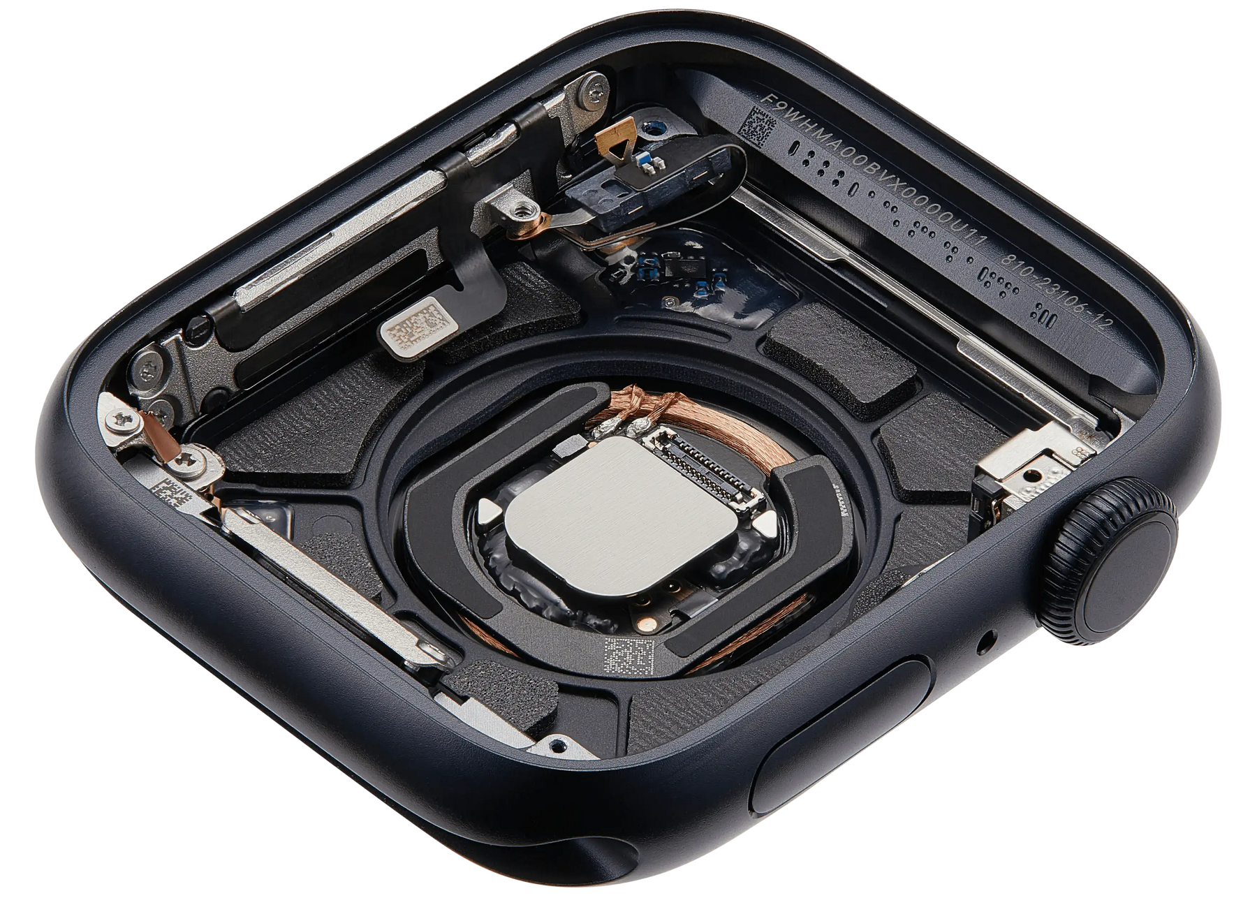 Housing Assembly For Watch Series SE 3rd (44MM) (Used OEM Pull: Grade A) (Cellular Version) (Aluminum / Midnight)