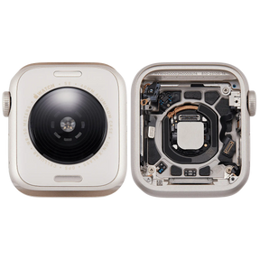 Housing Assembly For Watch Series SE 3rd (40MM) (Used OEM Pull: Grade A) (Cellular Version) (Aluminum / Starlight)