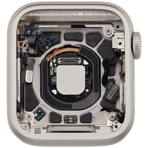 Housing Assembly For Watch Series SE 3rd (40MM) (Used OEM Pull: Grade A) (Cellular Version) (Aluminum / Starlight)