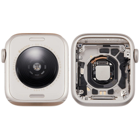 Housing Assembly For Watch Series SE 3rd (40MM) (Used OEM Pull: Grade A) (GPS Version) (Aluminum / Starlight)