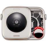 Housing Assembly For Watch Series SE 3rd (44MM) (Used OEM Pull: Grade A) (GPS Version) (Aluminum / Starlight)