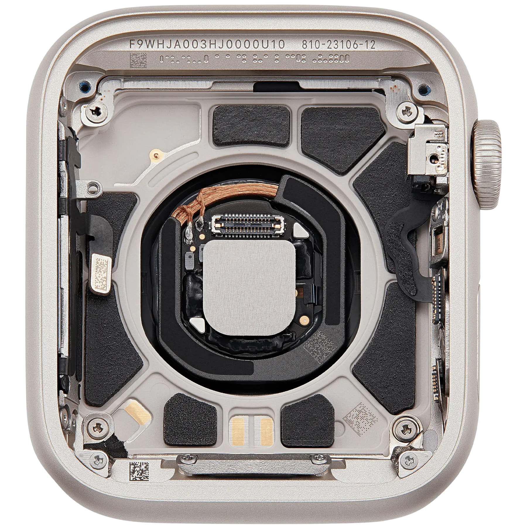 Housing Assembly For Watch Series SE 3rd (44MM) (Used OEM Pull: Grade A) (GPS Version) (Aluminum / Starlight)