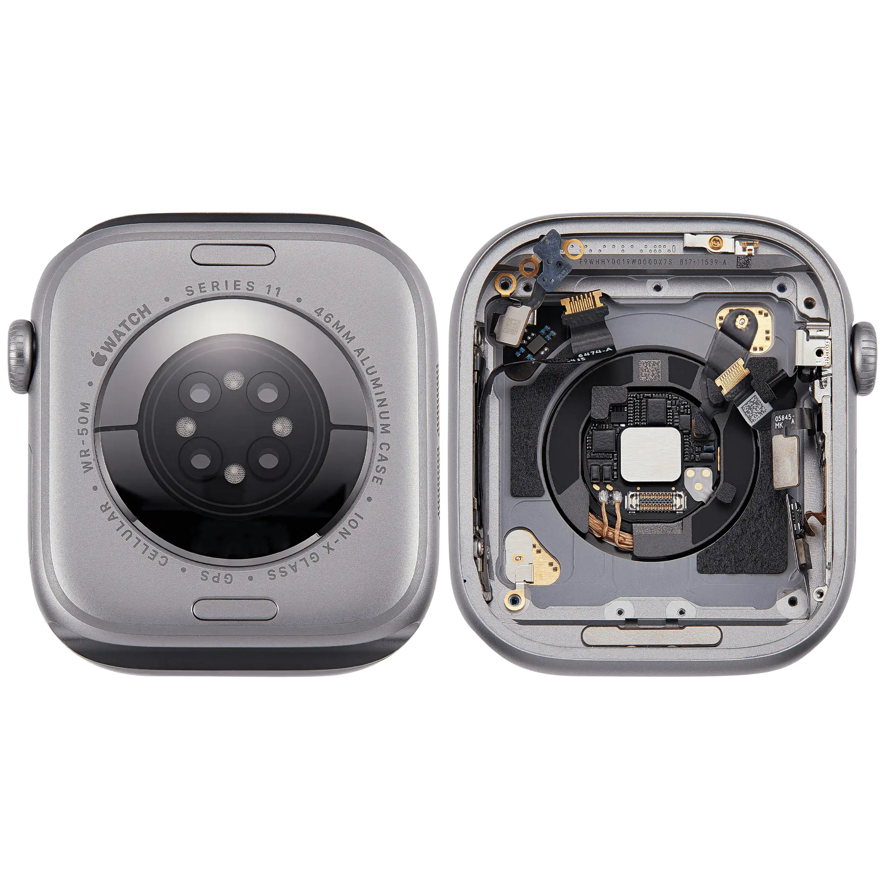Housing Assembly For Watch Series 11 (46MM) (Used OEM Pull: Grade A) (Cellular Version) (Aluminum / Space Gray )