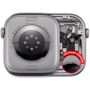 Housing Assembly For Watch Series 11 (46MM) (Used OEM Pull: Grade A) (Cellular Version) (Aluminum / Space Gray )