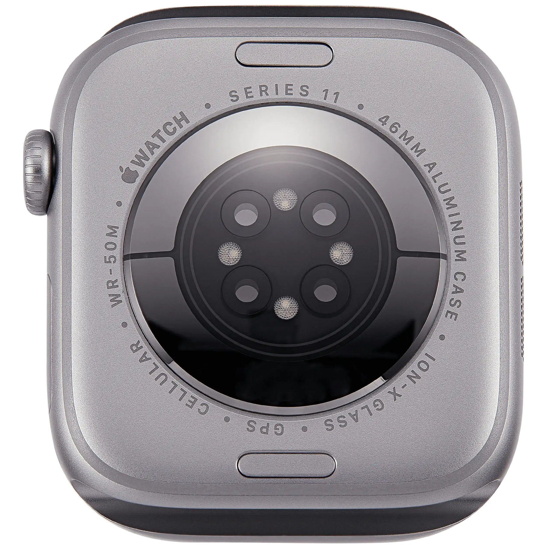 Housing Assembly For Watch Series 11 (46MM) (Used OEM Pull: Grade A) (Cellular Version) (Aluminum / Space Gray )