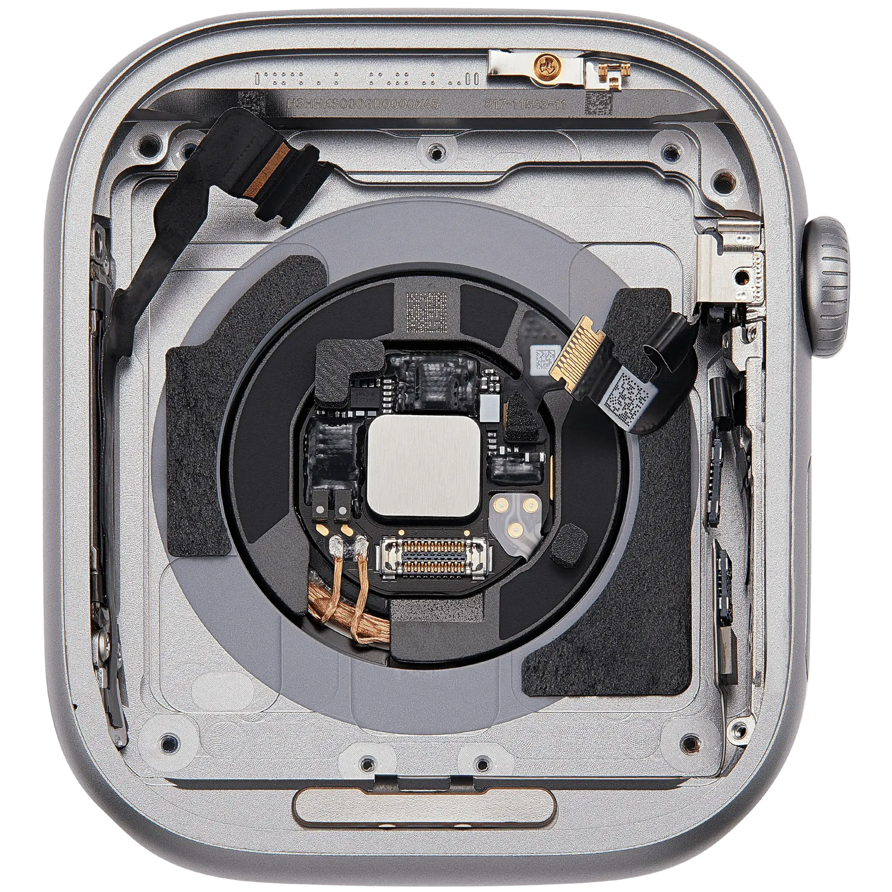 Housing Assembly For Watch Series 11 (46MM) (Used OEM Pull: Grade A) (GPS Version) (Aluminum / Space Gray )