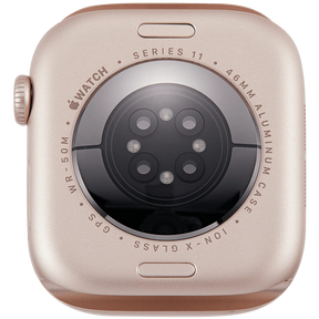 Housing Assembly For Watch Series 11 (46MM) (Used OEM Pull: Grade A) (GPS Version) (Aluminum / Rose Gold)