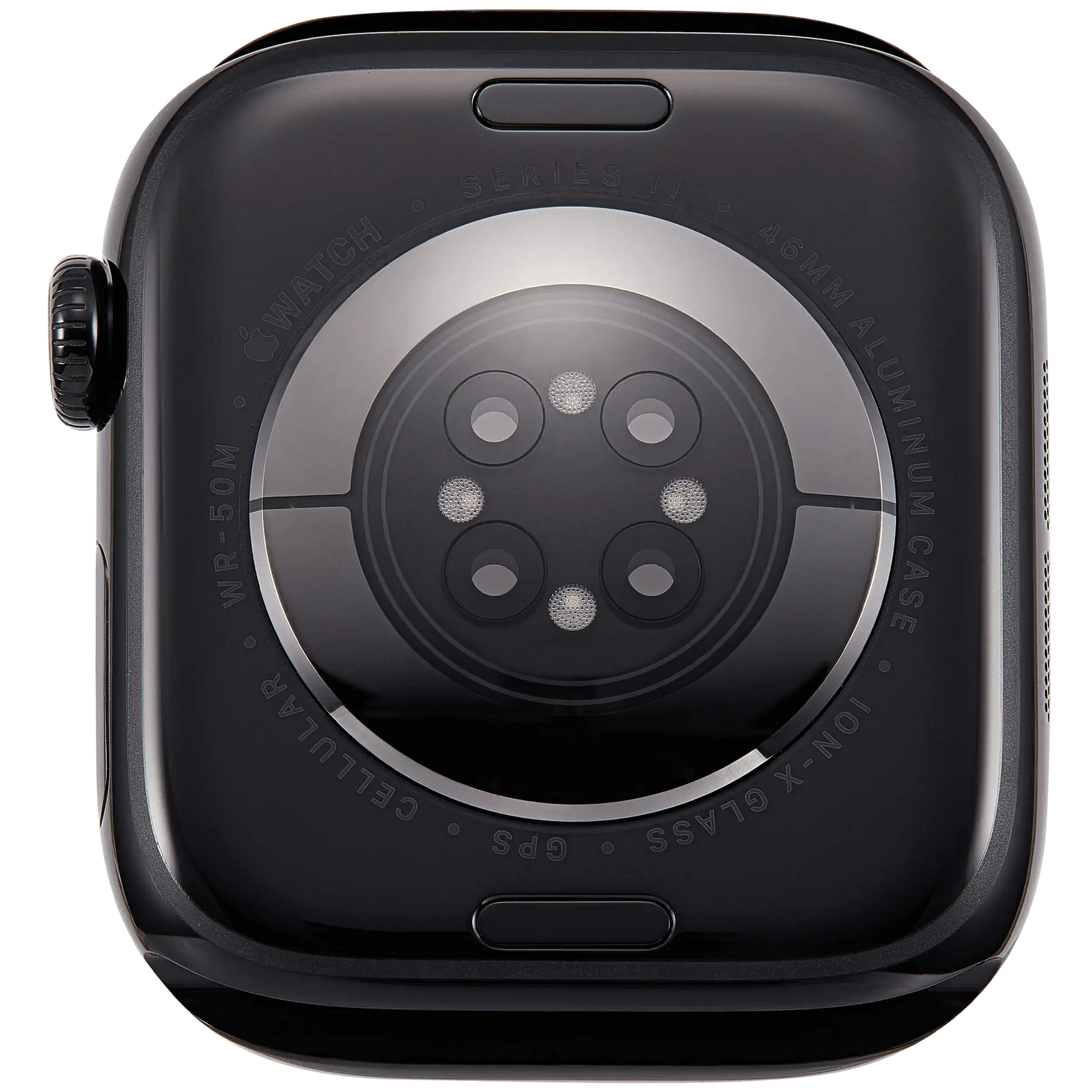 Housing Assembly For Watch Series 11 (46MM) (Used OEM Pull: Grade A) (Cellular Version) (Aluminum / Jet Black)