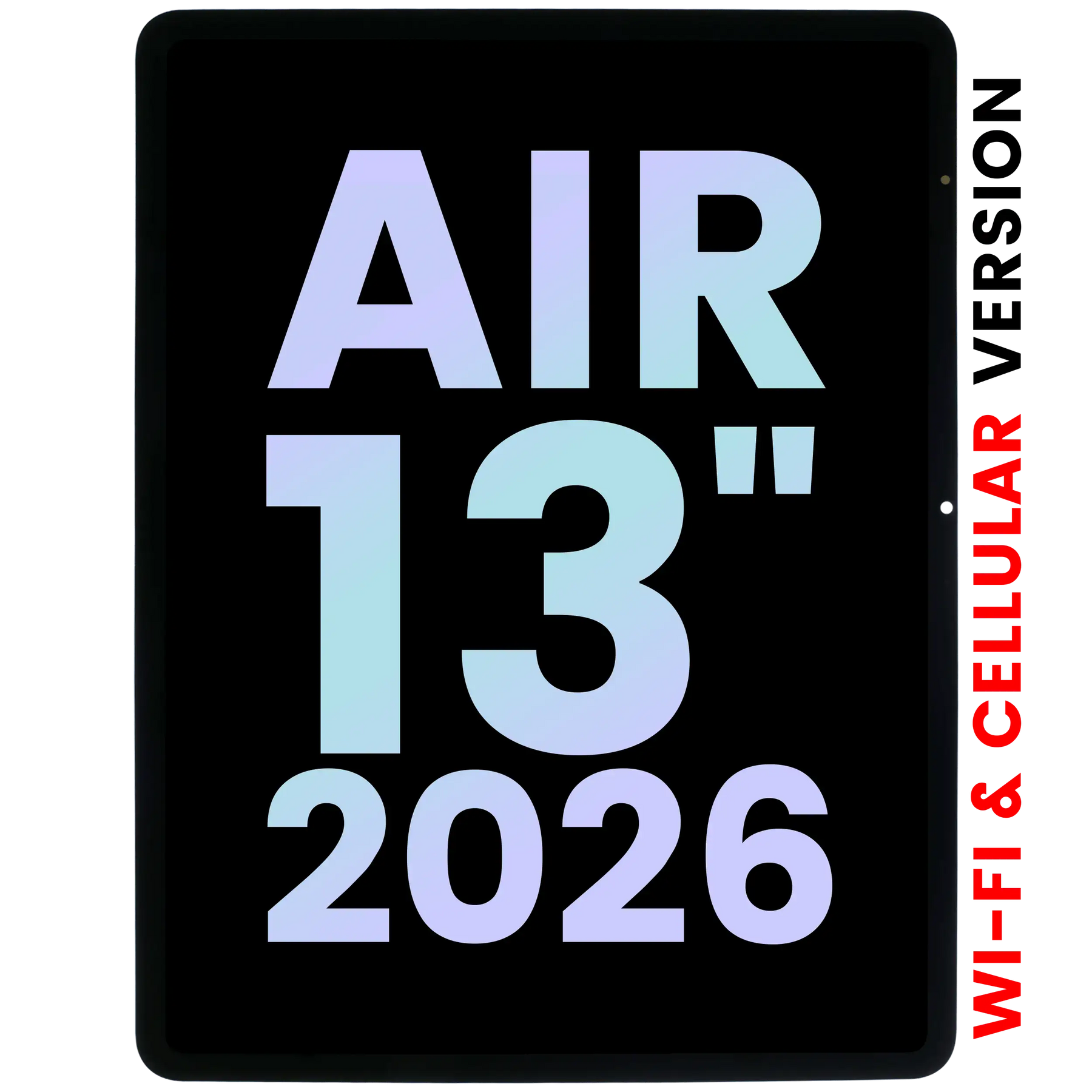 Complete LCD Display Assembly For iPad Air 13" (2026) (Genuine OEM) (Wi-Fi / Cellular)