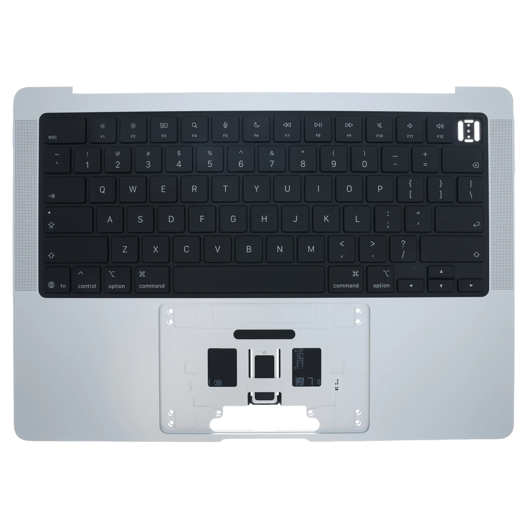 Top Case with Keyboard (ANSI US) For MacBook Pro 14" A3438 (2026) (Genuine OEM) (Silver)