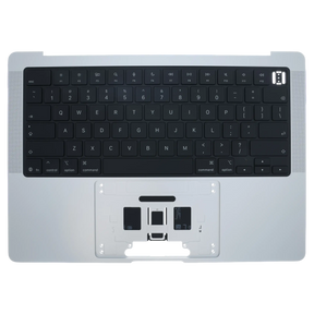 Top Case with Keyboard (ANSI US) For MacBook Pro 14" A3438 (2026) (Genuine OEM) (Silver)
