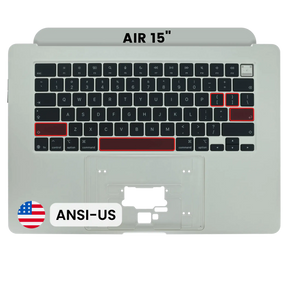 Top Case with Keyboard (ANSI US) For MacBook Air 15" A3448 (2026) (Genuine OEM) (Starlight)
