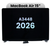 Complete LCD Display Assembly For MacBook Air 15" A3448 (2026) (Genuine OEM) (Silver)