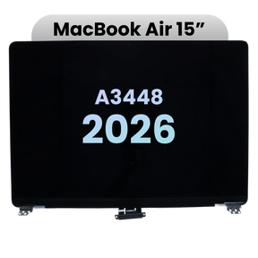 Complete LCD Display Assembly For MacBook Air 15" A3448 (2026) (Genuine OEM) (Silver)