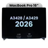 Complete LCD Display Assembly (Nano Texture) For MacBook Pro 16" A3428 / A3429 (2026) (Genuine OEM) (Silver)