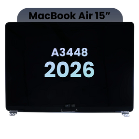Complete LCD Display Assembly For MacBook Air 15" (A3448) (2026) (Genuine OEM) (Midnight)