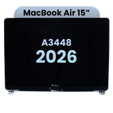 Complete LCD Display Assembly For MacBook Air 15" (A3448) (2026) (Genuine OEM) (Sky Blue)