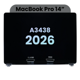 Complete LCD Display Assembly (Nano Texture) For MacBook Pro 14" (A3438) (2026) (Genuine OEM) (Space Black)