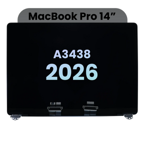 Complete LCD Display Assembly (Nano Texture) For MacBook Pro 14" (A3438) (2026) (Genuine OEM) (Space Black)