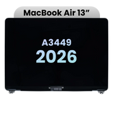Complete LCD Display Assembly For MacBook Air 13" A3449 (2026) (Genuine OEM) (Silver)