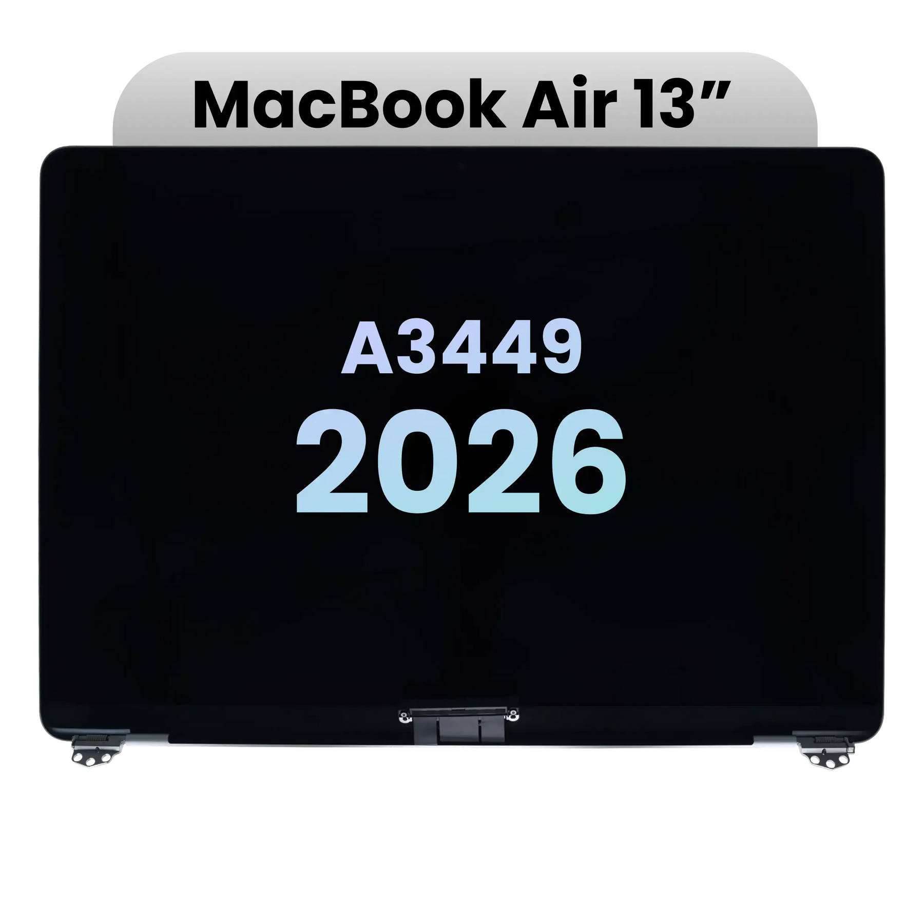 Complete LCD Display Assembly For MacBook Air 13" A3449 (2026) (Genuine OEM) (Silver)