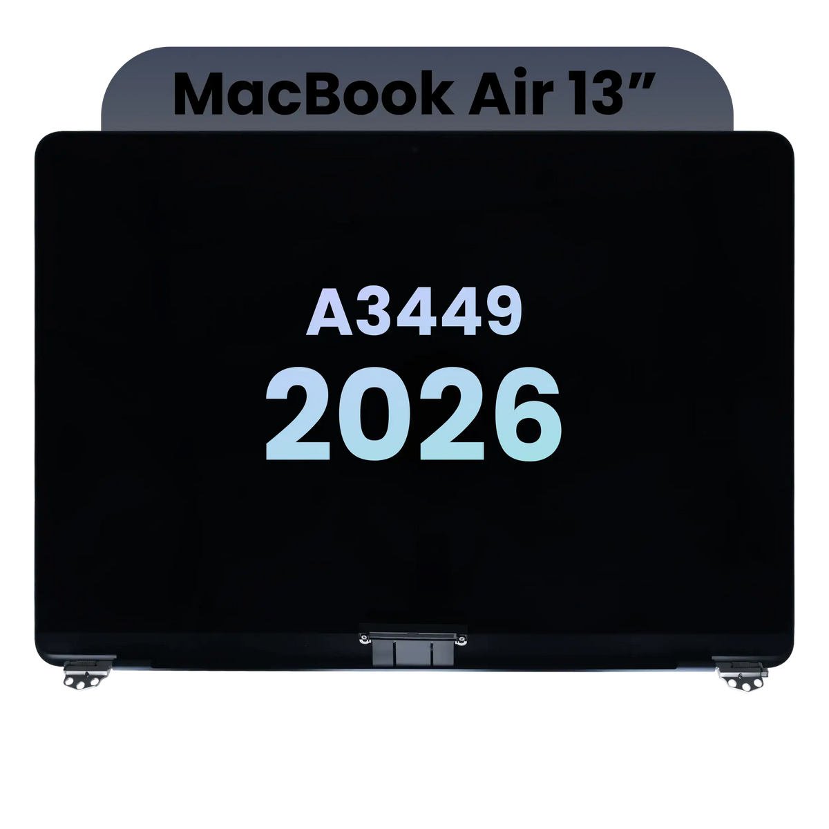 Complete LCD Display Assembly For MacBook Air 13" A3449 (2026) (Genuine OEM) (Midnight)